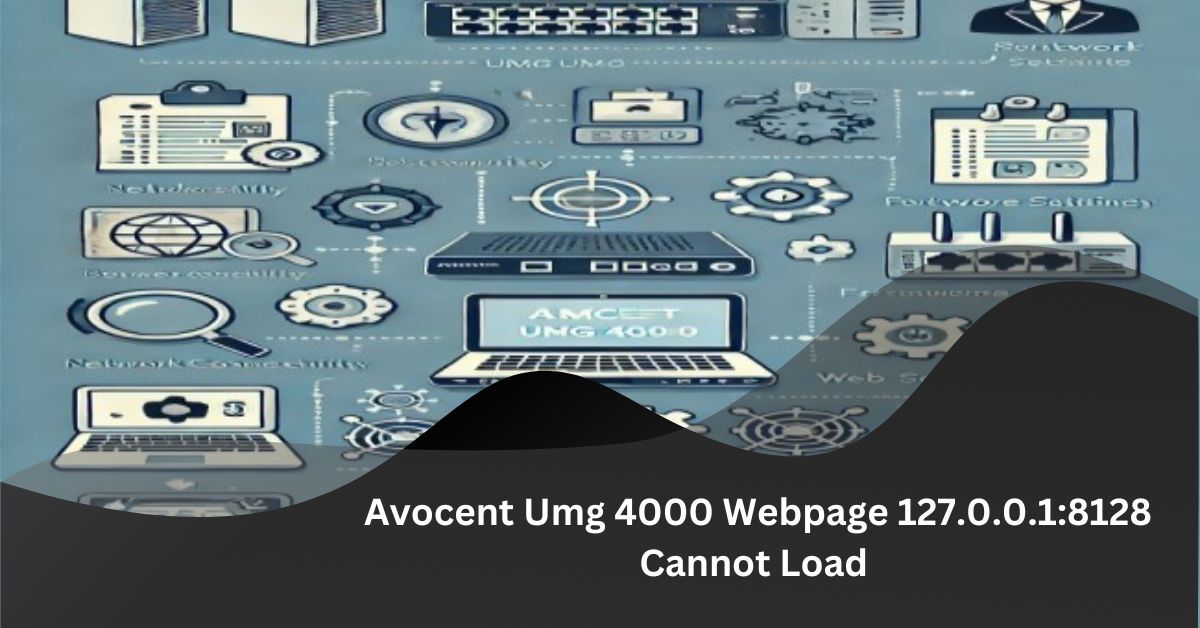 Avocent Umg 4000 Webpage 127.0.0.18128 Cannot Load