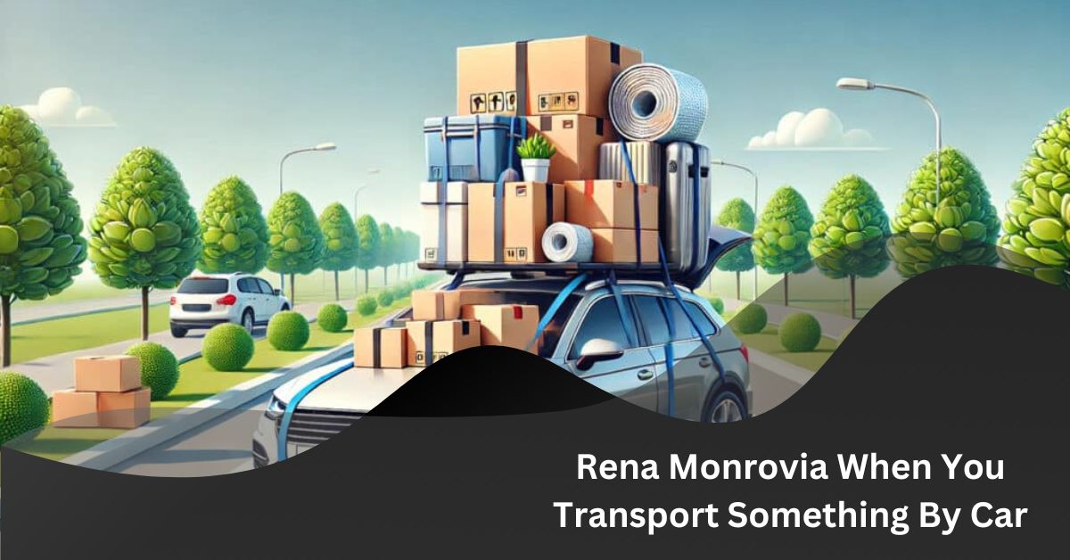 Rena Monrovia When You Transport Something By Car