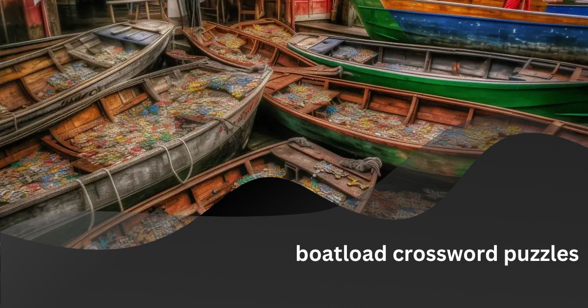 boatload crossword puzzles