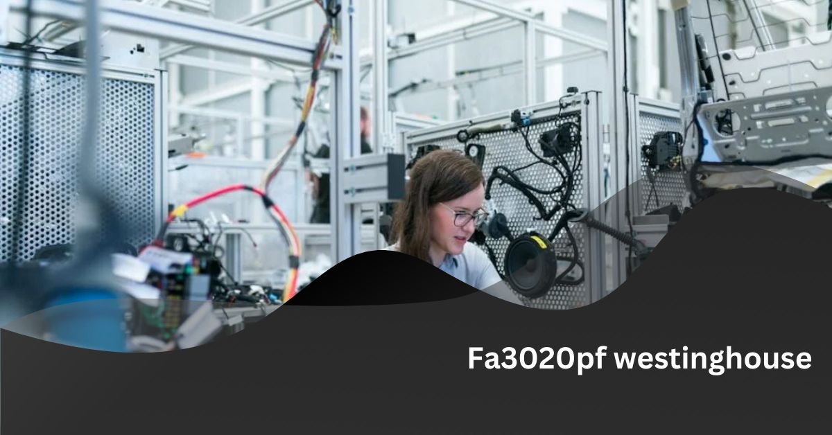 Fa3020pf westinghouse